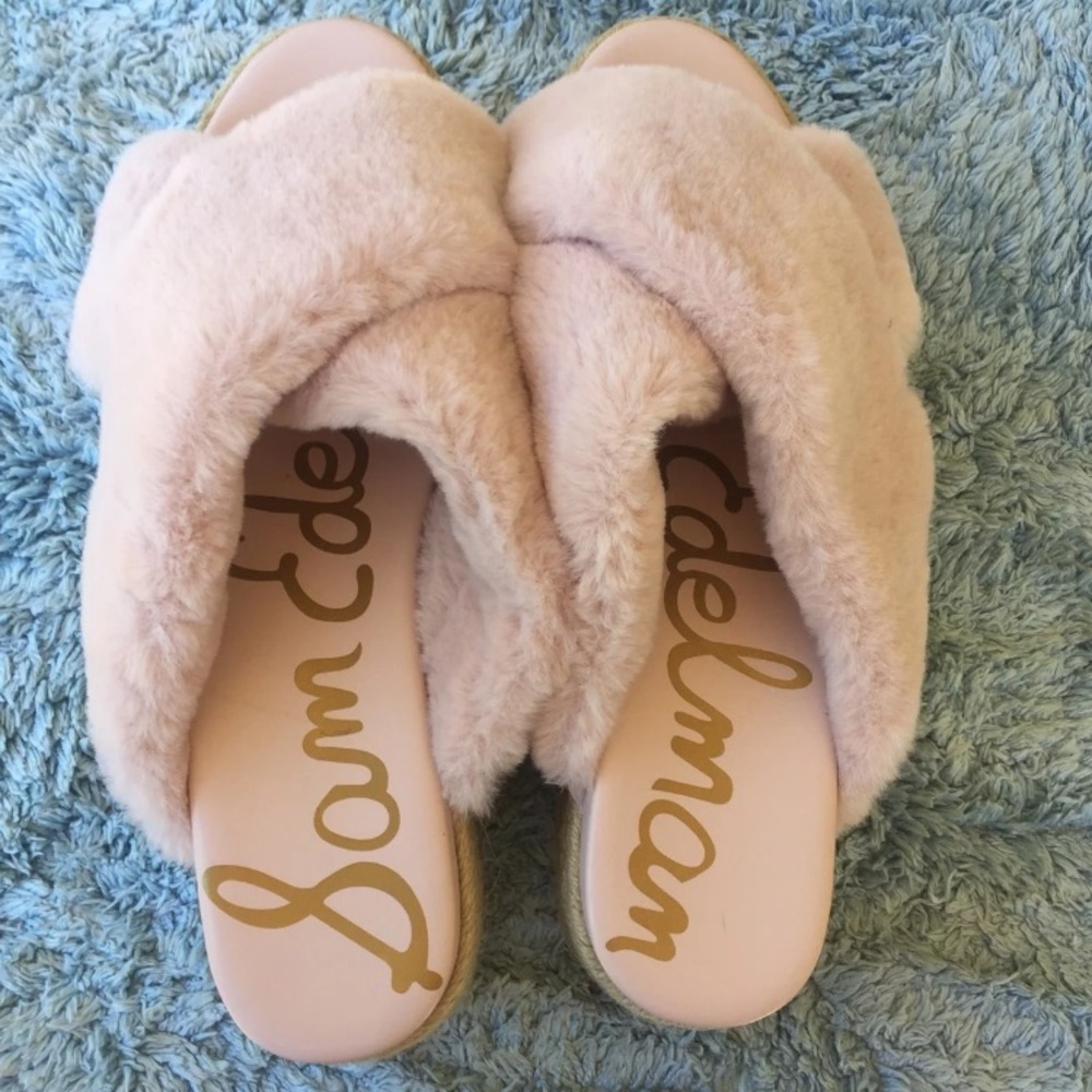 Sam Edelman Zia Fur Sandals